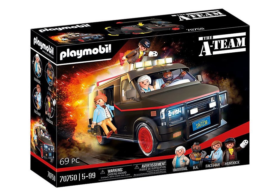 Playmobil 70750 Furgoneta Del Equipo A
