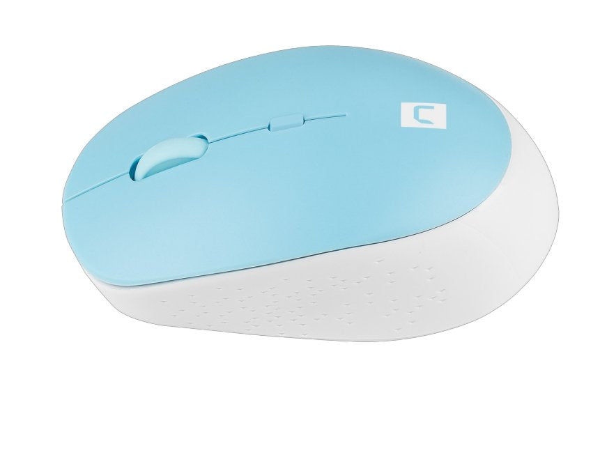 Raton Natec Harrier 2 Optico Inalambrico 1600dpi Bluetooth 5.1 Azul/Blanco