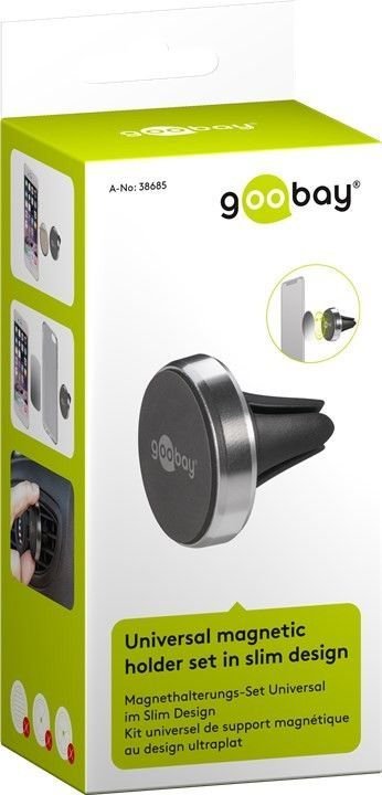 Goobay 38685 Soporte Teléfono Móvil/Smartphone Negro