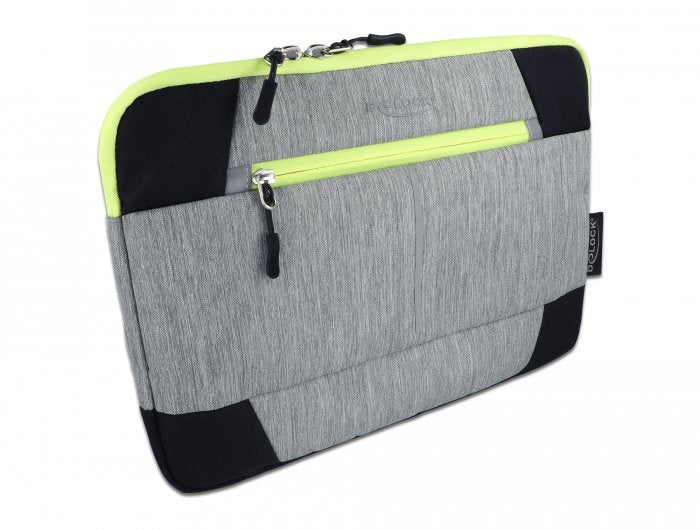 Maletin Delock 18410 Para Portátil 33,8 Cm (13.3") Negro, Gris, Amarillo