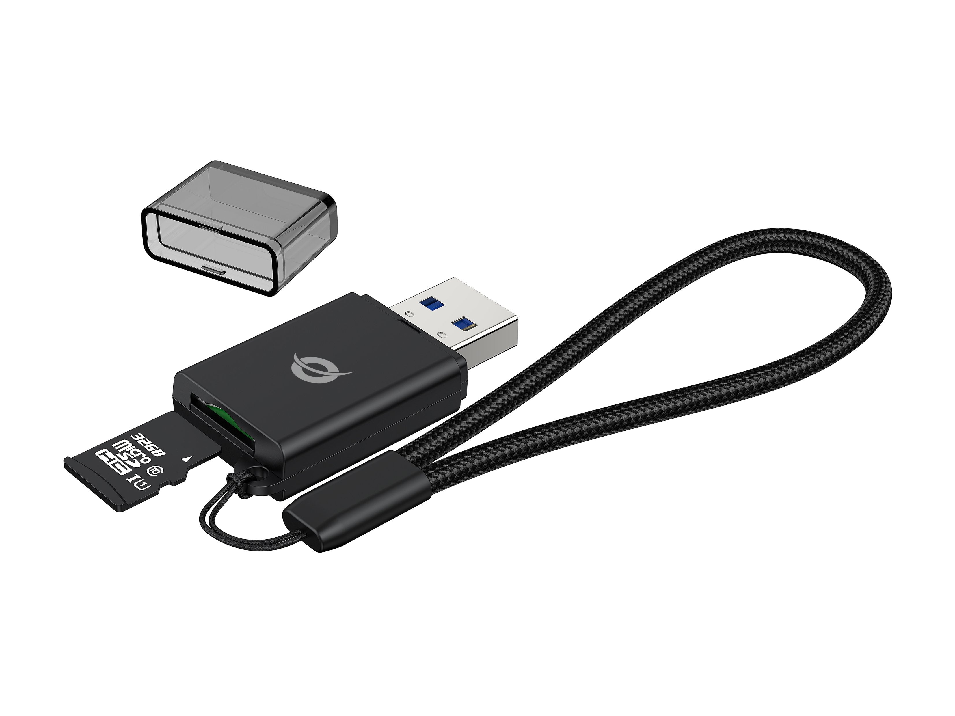 Card Reader Externo Conceptronic Bian07b Usb 3.0 Microsd/Tflash