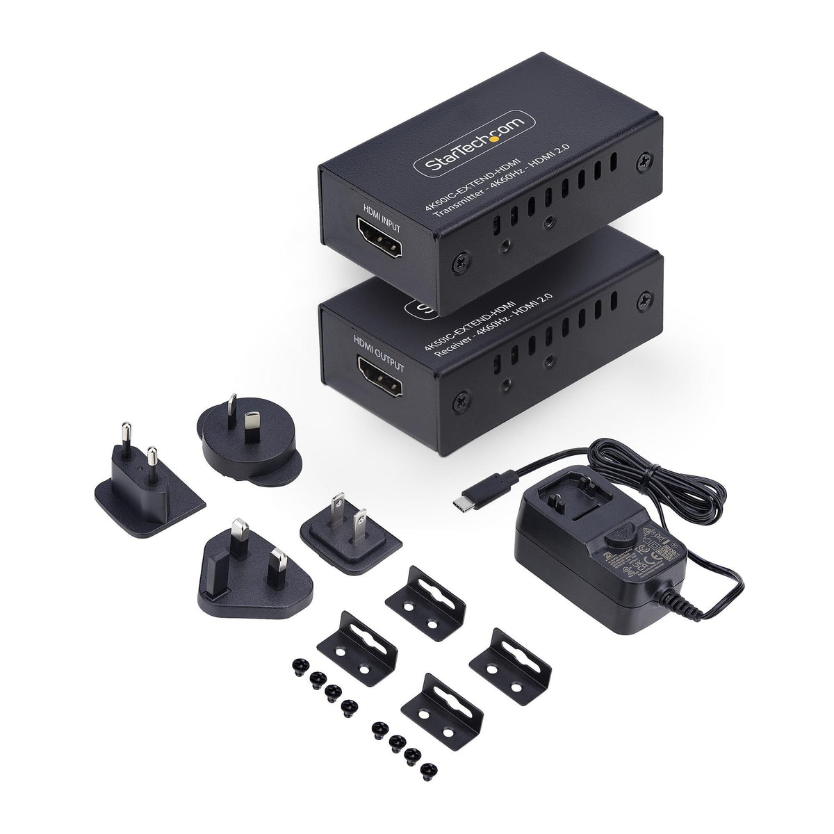 EAN 65030918299 - StarTech.com 4K50IC-EXTEND-HDMI extensor audio/video Transmisor y receptor de señales AV Negro imagen 8