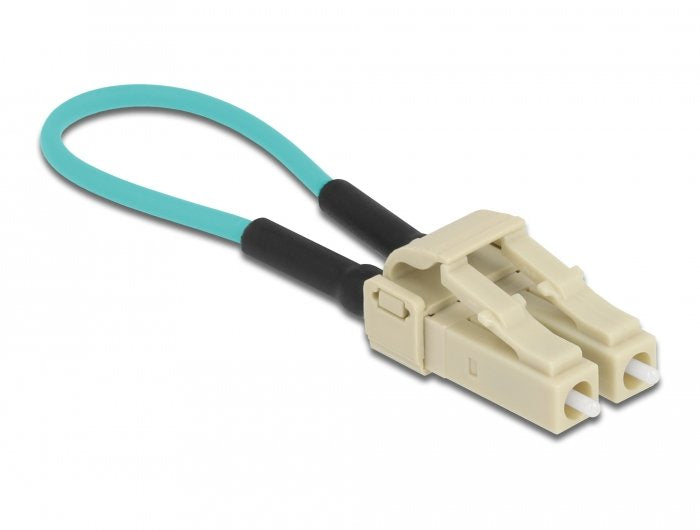 Delock Lwl Loopback Adapter Lc Om3 Multimode Beige