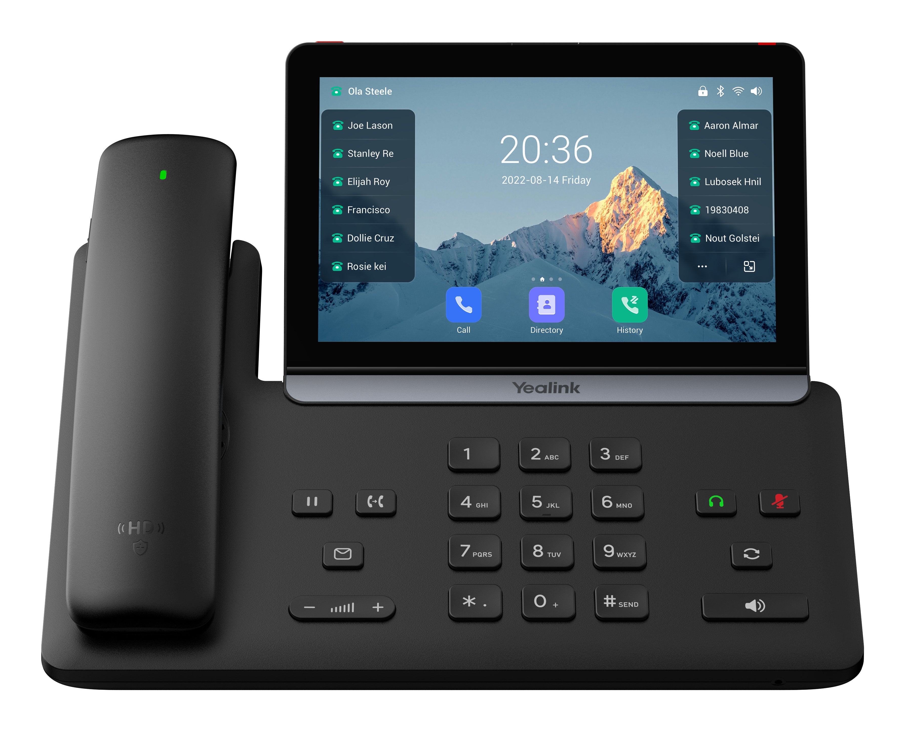 EAN 6938818323438 - Yealink T88W Pro teléfono IP Negro LCD Wifi imagen 1