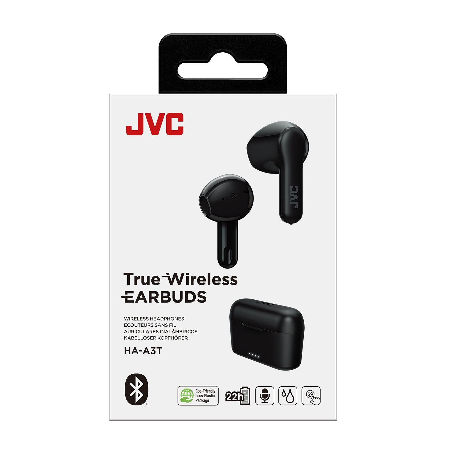 EAN 4975769025723 - JVC HA-A3T Auriculares True Wireless Stereo (TWS) Dentro de oído Llamadas/Música Bluetooth Negro imagen 4