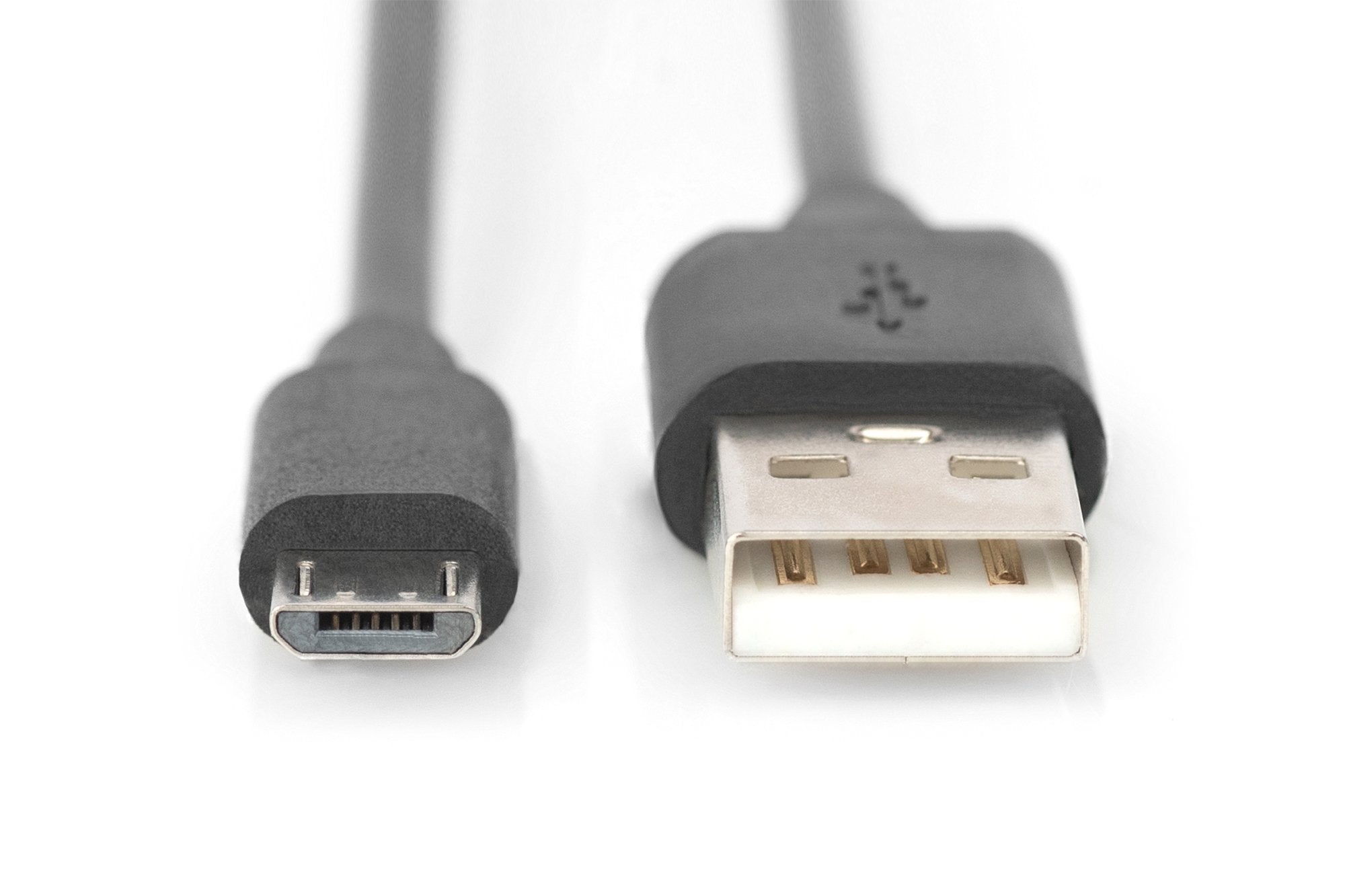 EAN 4016032383680 - Digitus DB-300127-018-S cable USB 1,8 m USB A Micro-USB B Negro imagen 2