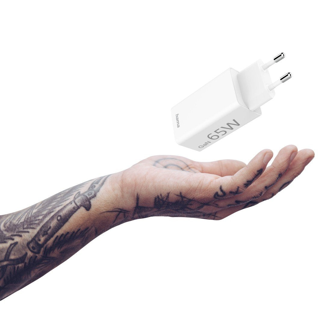 Hama 00201643 Cargador De Dispositivo Móvil Blanco Interior