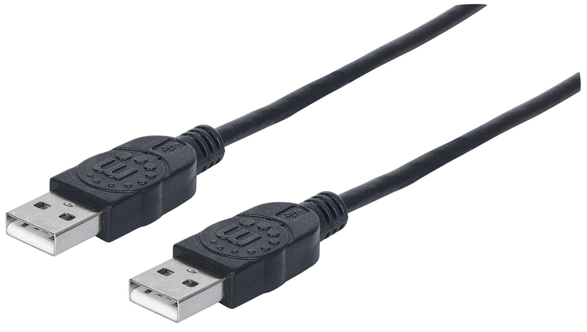 Manhattan Cable Usb 2.0 Usb A 1m Negro
