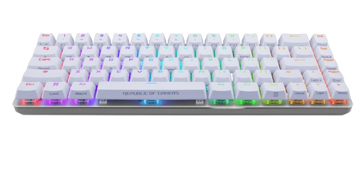 Teclado Asus Rog Falchion Ace White (Blanco)