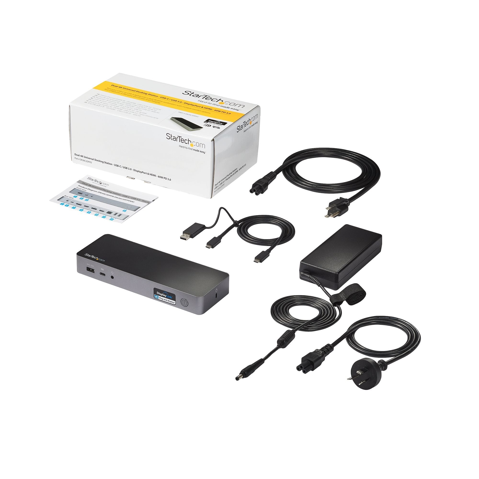 EAN 0065030879965 - StarTech.com DK30C2DPPDUE base para portátil y replicador de puertos Alámbrico USB 3.2 Gen 1 (3.1 Gen 1) imagen 10