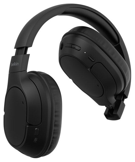 EAN 0745883908868 - Belkin AUD009HQBK auricular y casco Auriculares Inalámbrico Diadema Llamadas/Música USB Tipo C Bluetooth imagen 4
