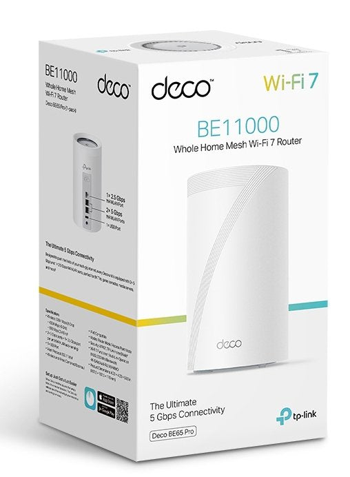 Deco Be65 Pro(2-Pack) Sistema Wi-Fi 7 Mesh Be9300 De Triple Banda