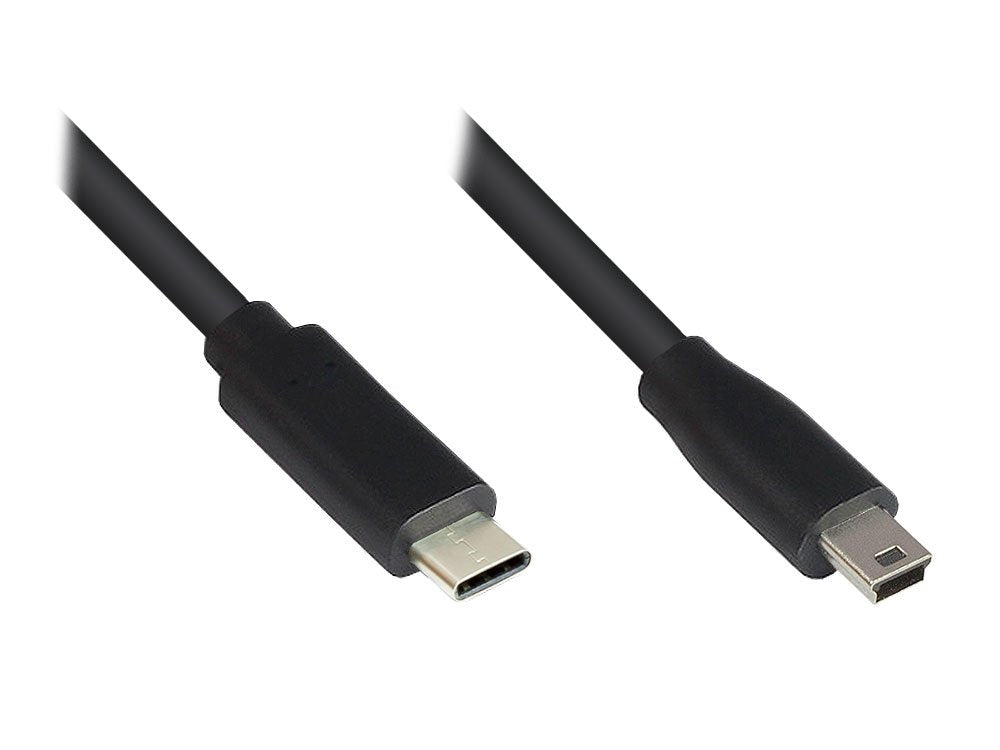 Good Connections Usb2.0 Cable C-Mini B5pol. Schw. 0,15m