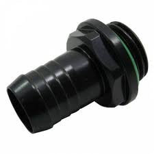Bitspower Conexión Recto G1 4 Pulgadas Ag A 11mm Id - Negro Mate