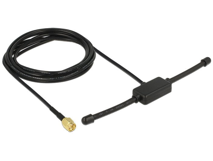 Antena Delock 89495 Ism Sma 3dbi Montaje Adhesivo Flexible