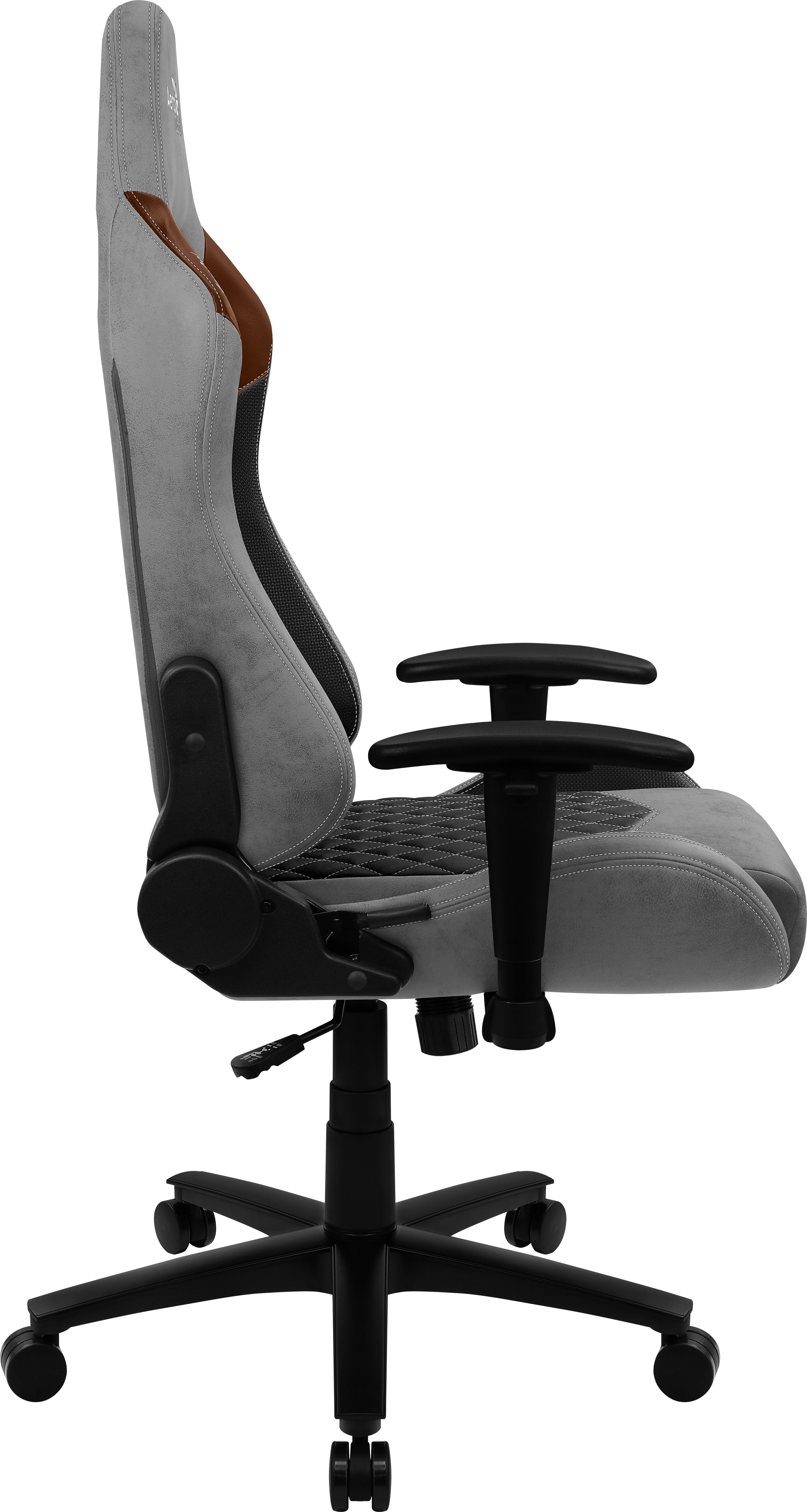 EAN 4710562751154 - Aerocool DUKE AeroSuede Silla para videojuegos universal Negro, Marrón, Gris imagen 5