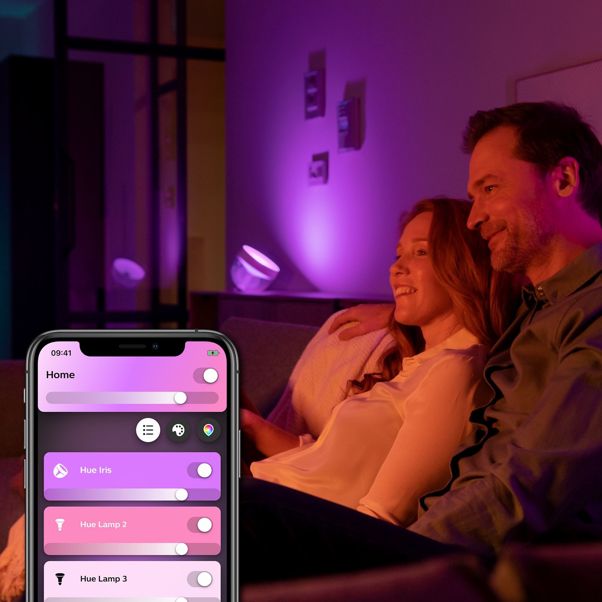EAN 8719514264465 - Philips Hue White and Color ambiance 8719514264465 iluminación inteligente Lámpara de mesa inteligente Bl imagen 9