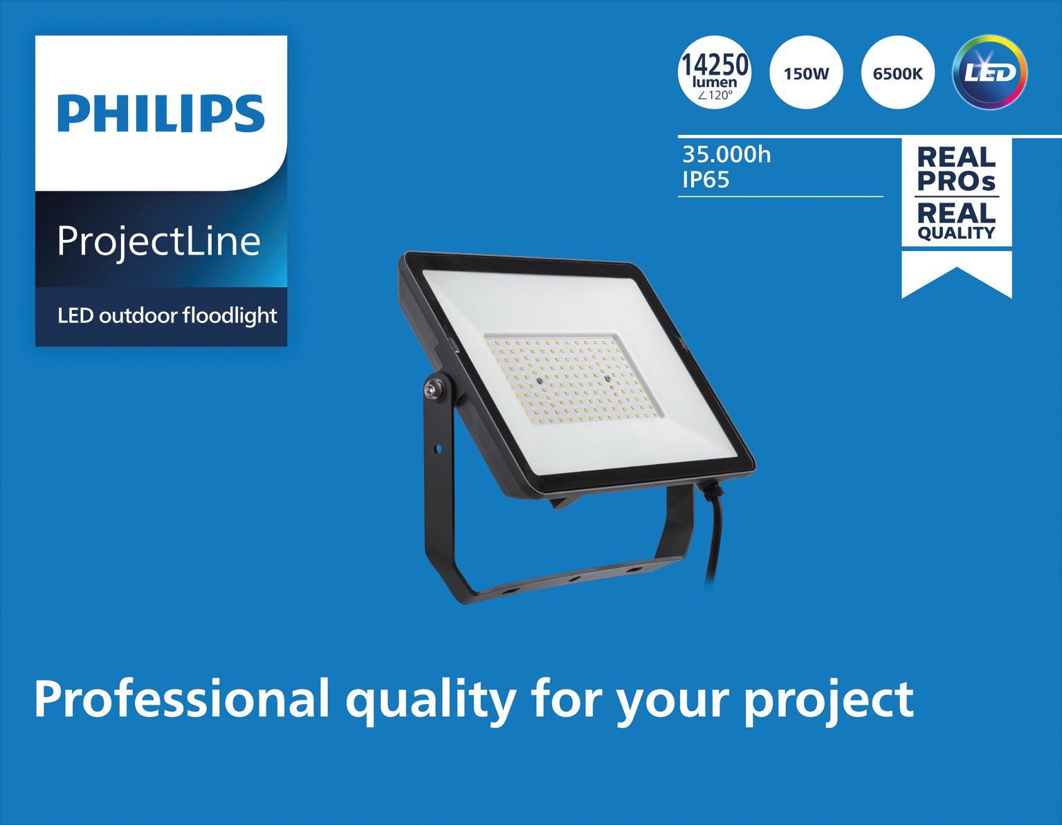 EAN 8719514954632 - Philips 8719514954632 Reflector Negro 150 W LED imagen 3