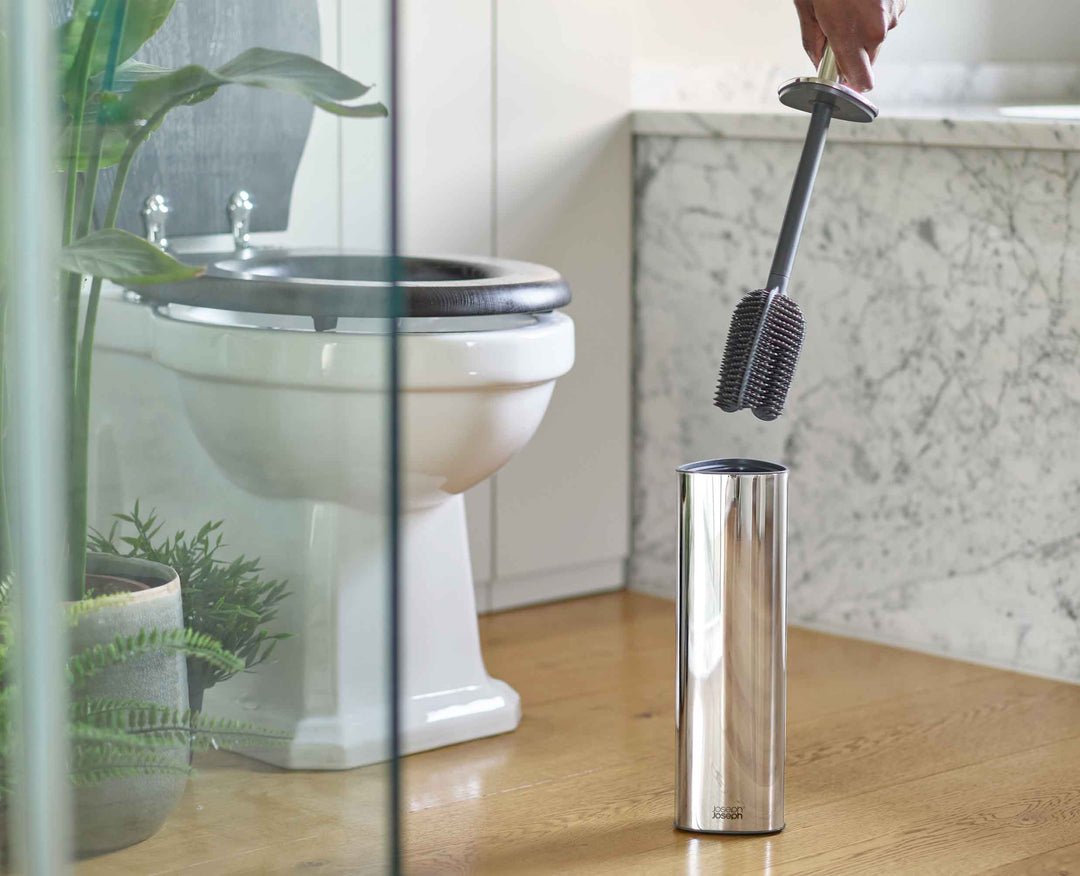 Joseph Joseph Flex 360 Toilet Brush Stainless Steel
