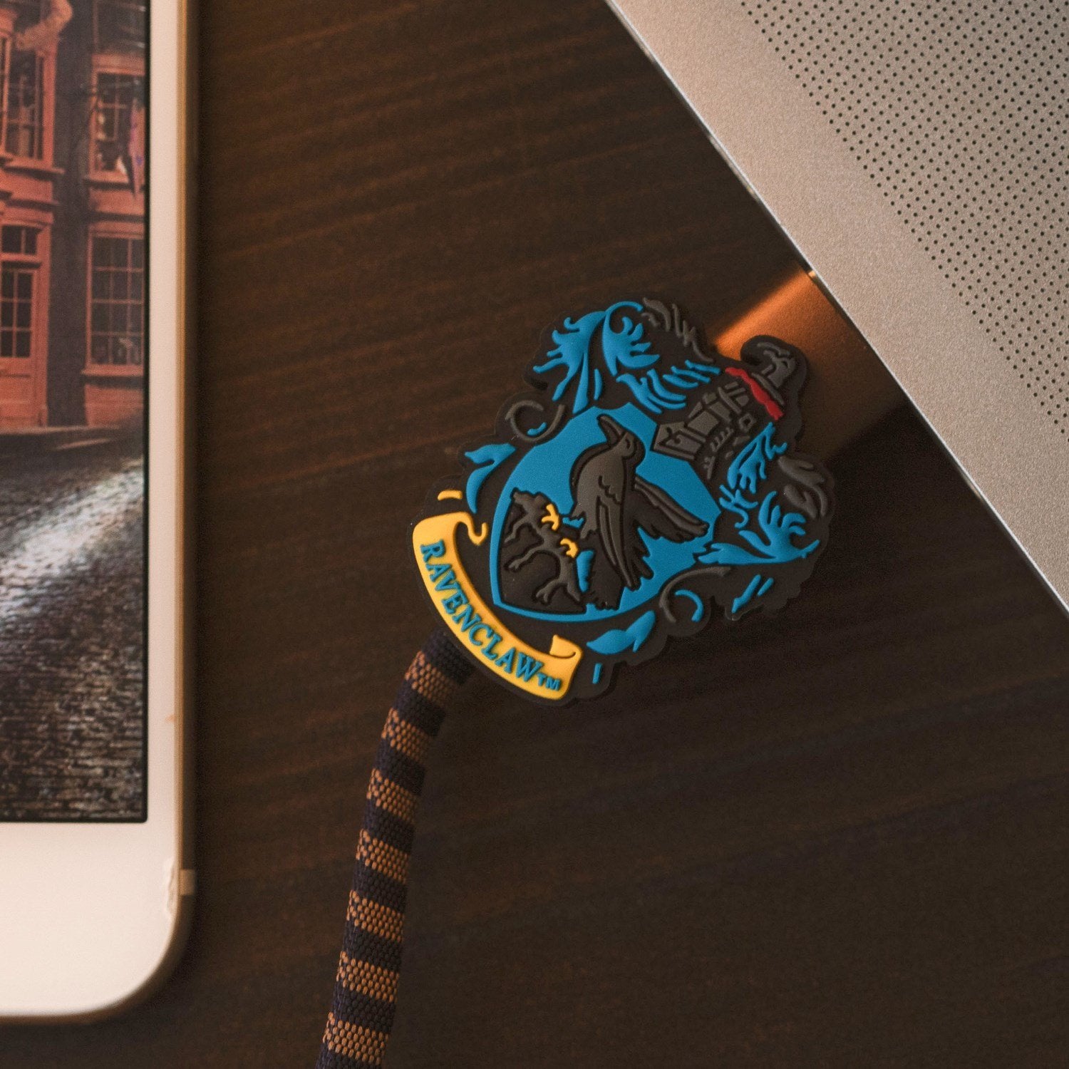 Cable Hogwarts Ravenclaw 3 En 1 Lightning/Micro/Usb-C