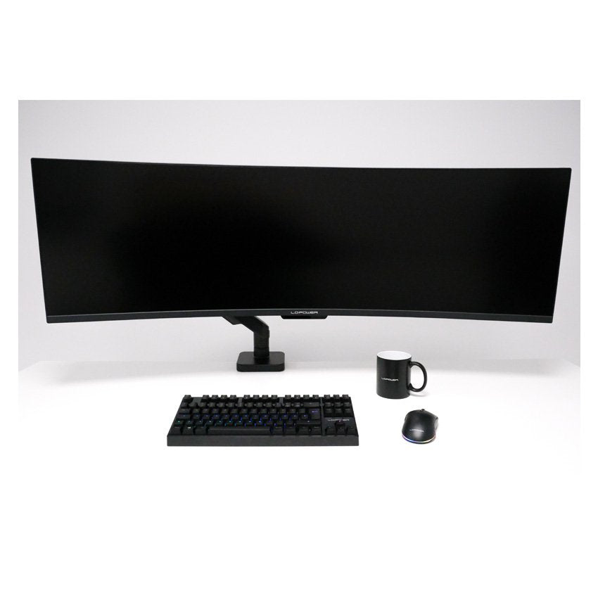 Brazo Para Monitor Lc-Power Para Monitores De Hama 49" 124,46 Cm W