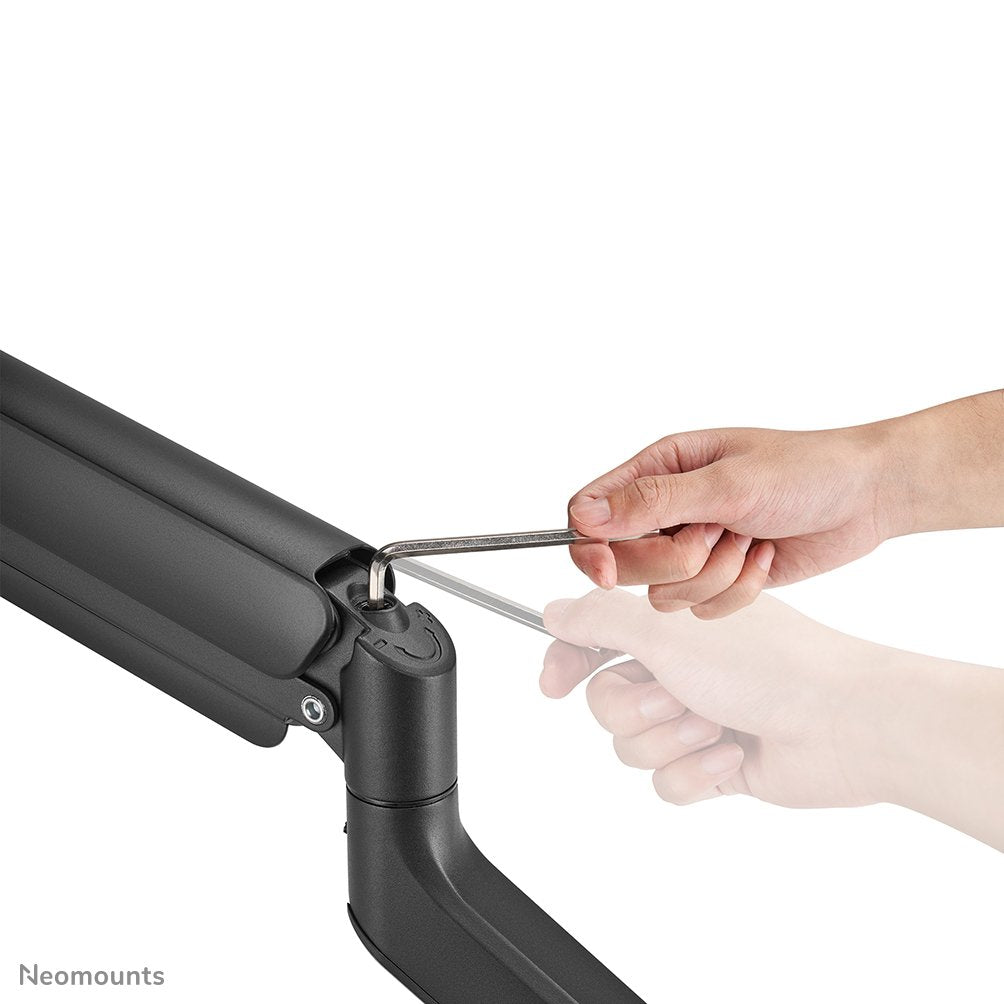 EAN 8717371441654 - Neomounts DS70PLUS-450BL1 soporte para monitor 124,5 cm (49") Escritorio Negro imagen 5