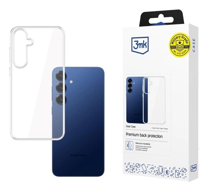 3mk Clear Case For Samsung Galaxy S25 Fe
