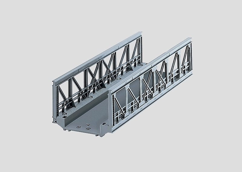 Märklin Gitterbrücke - Puente - Ho 1 87 - Niño/Maedchen - 15 Año E - Gris - 1 Ud.