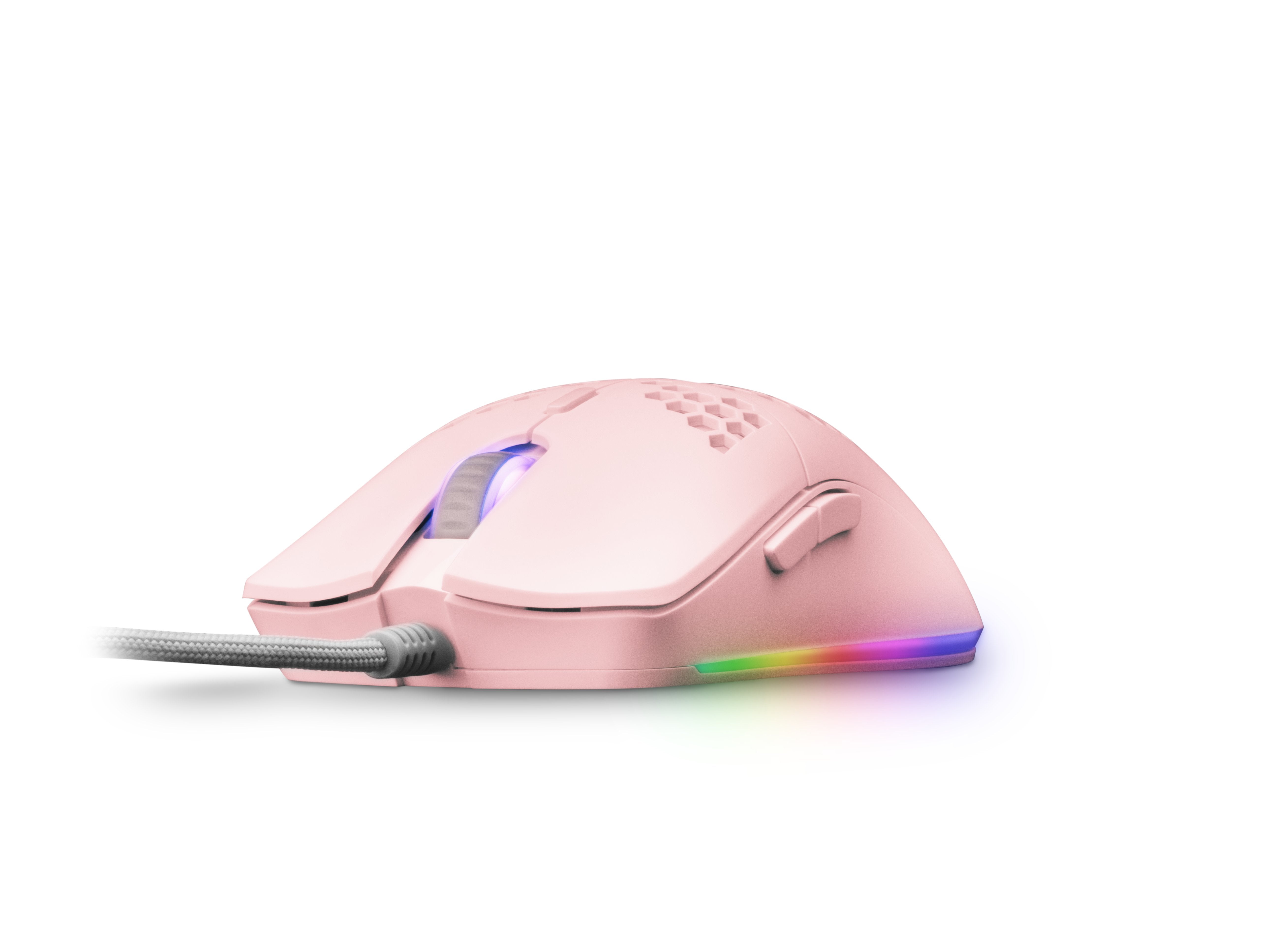 Mars Gaming Mmaxp Ratón Gaming 12400dpi Rosa