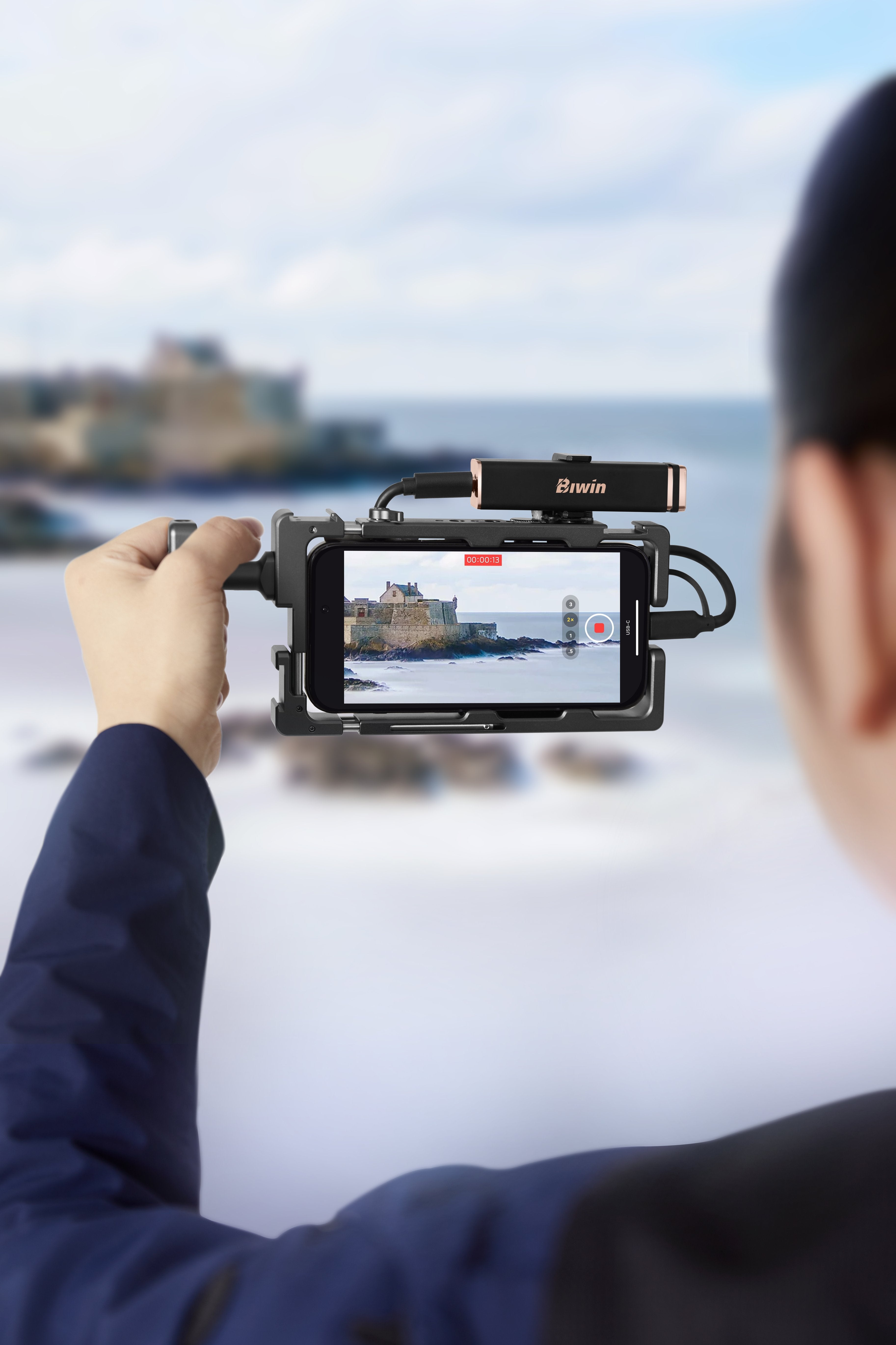 EAN 6955914622142 - Biwin PD2000 2 TB USB Tipo C USB 3.2 Gen 2x2 Negro imagen 13