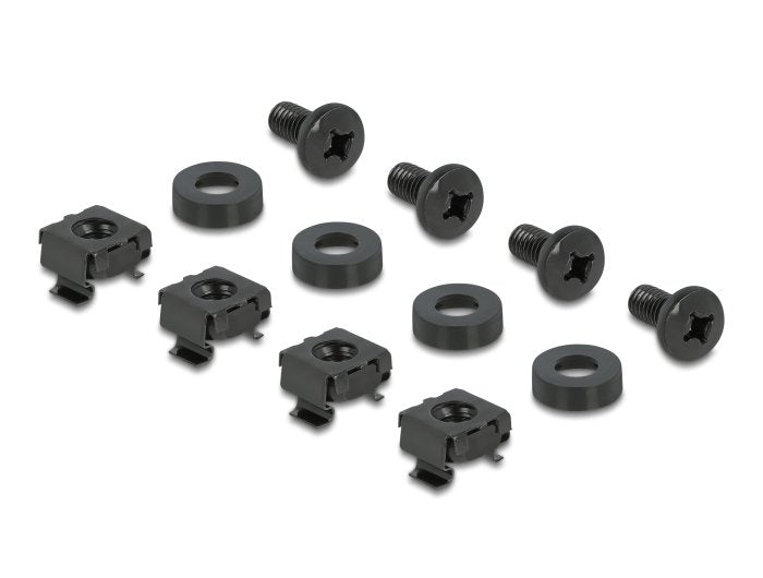 Delock 67069 Panel De Organización De Cables De 19? Con Cepillo Y 2 Aberturas 1u Negro