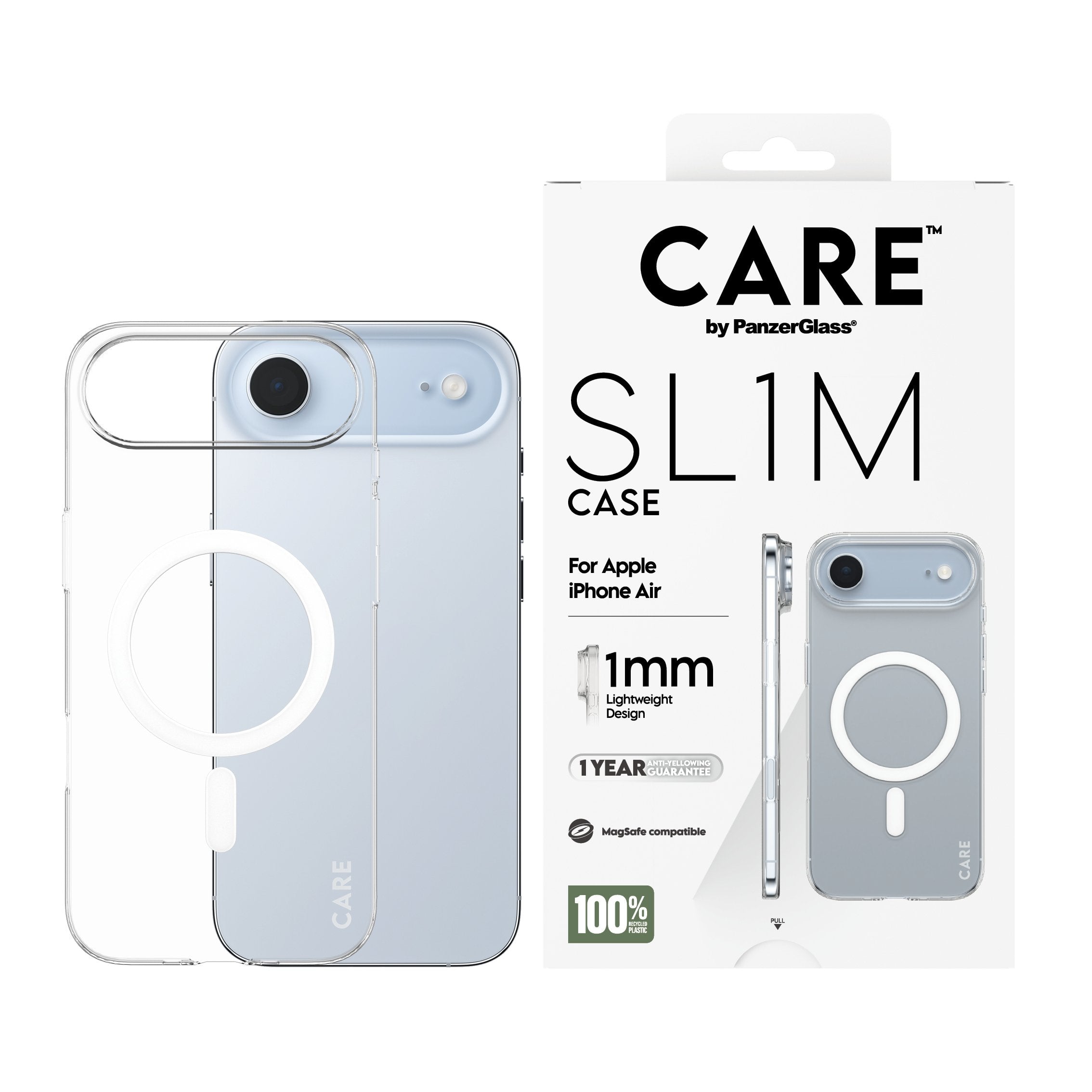 Panzerglass Care Sl1m Case Transp. W. Magsafe Ip Air
