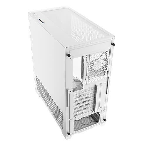 Caja Pc Antec Gamer Dark Fleet Df700 Flux Midi Tower Blanco Retail
