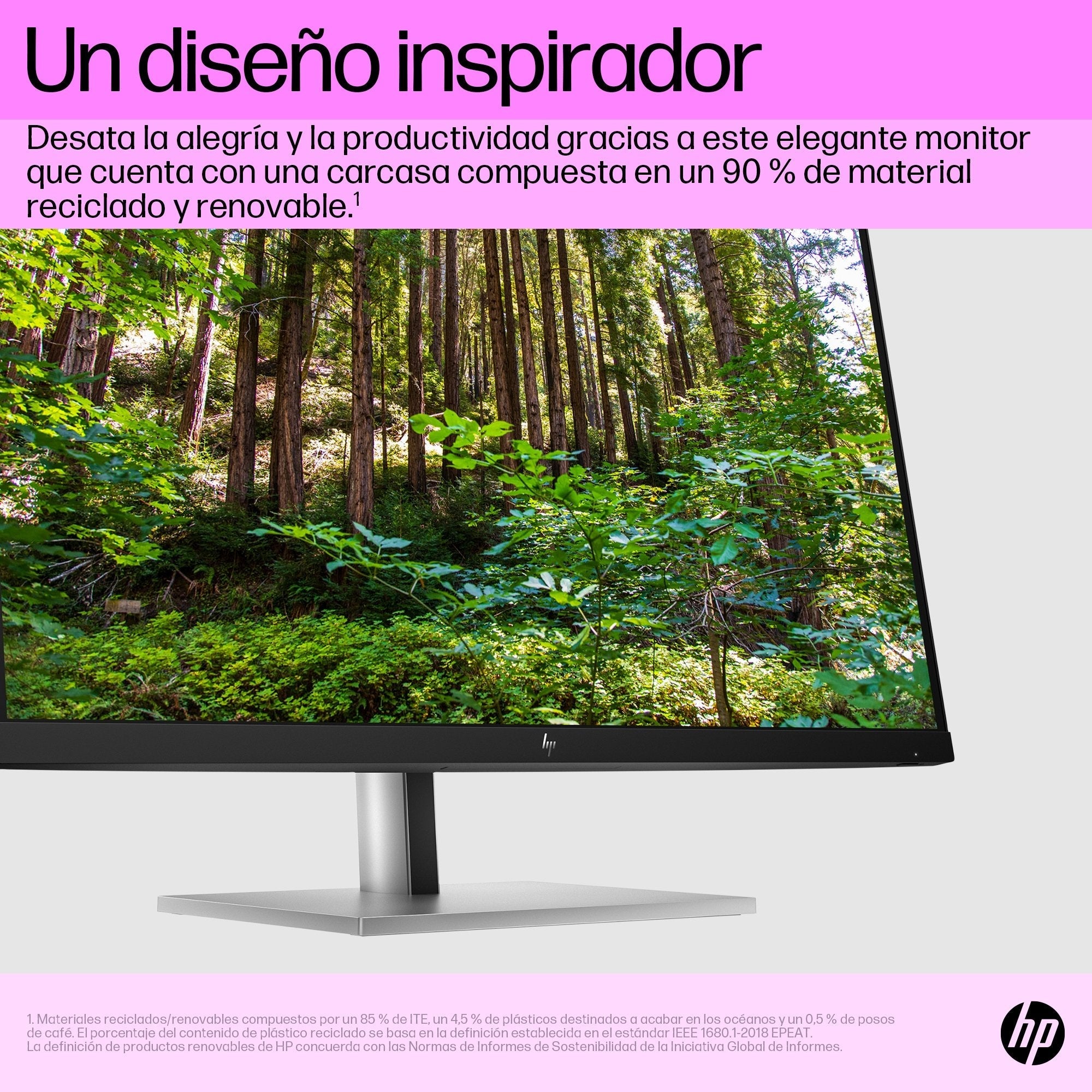Monitor Hp E27q G5 68,6 Cm (27") 2560 X 1440 Pixeles Quad Hd Lcd Negro, Plata