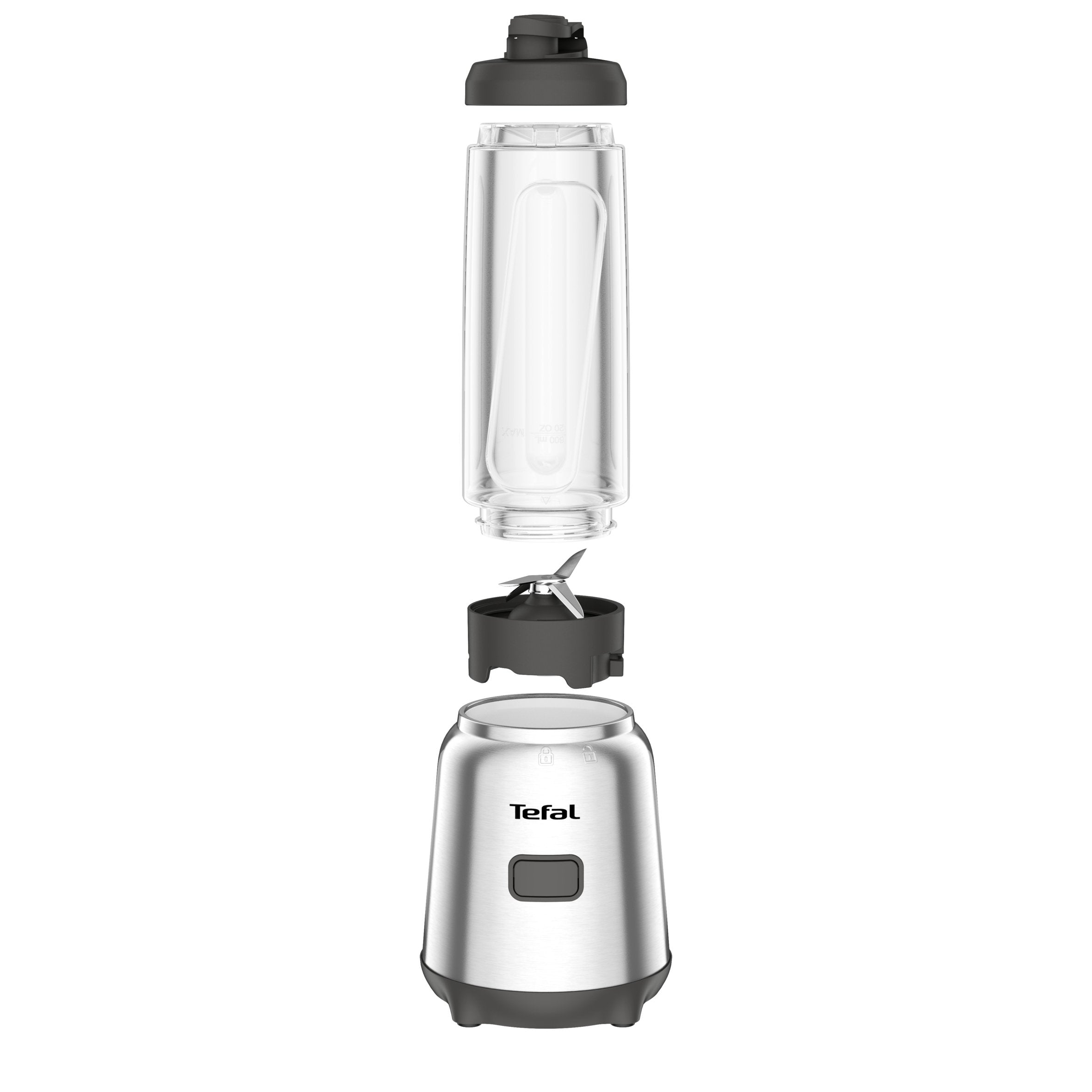 Batidora Mix&Move Tefal Bl15fd, Acero Inoxidable