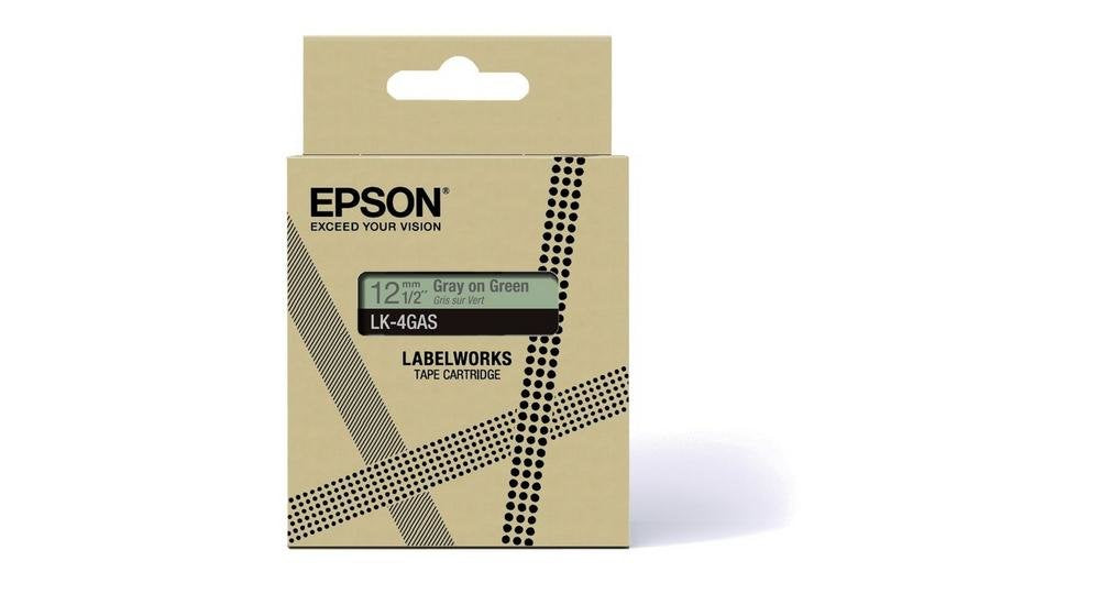 EAN 8715946713946 - Epson LK-4GAS Gris, Verde claro imagen 3