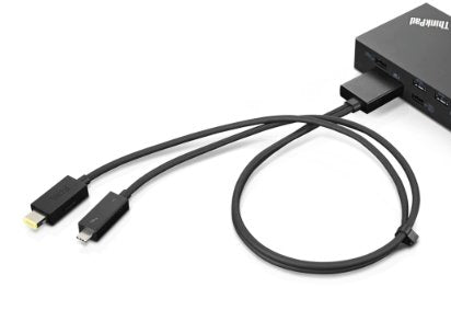 EAN 0193386287353 - Lenovo 4X90U90616 Adaptador gráfico USB Negro imagen 2