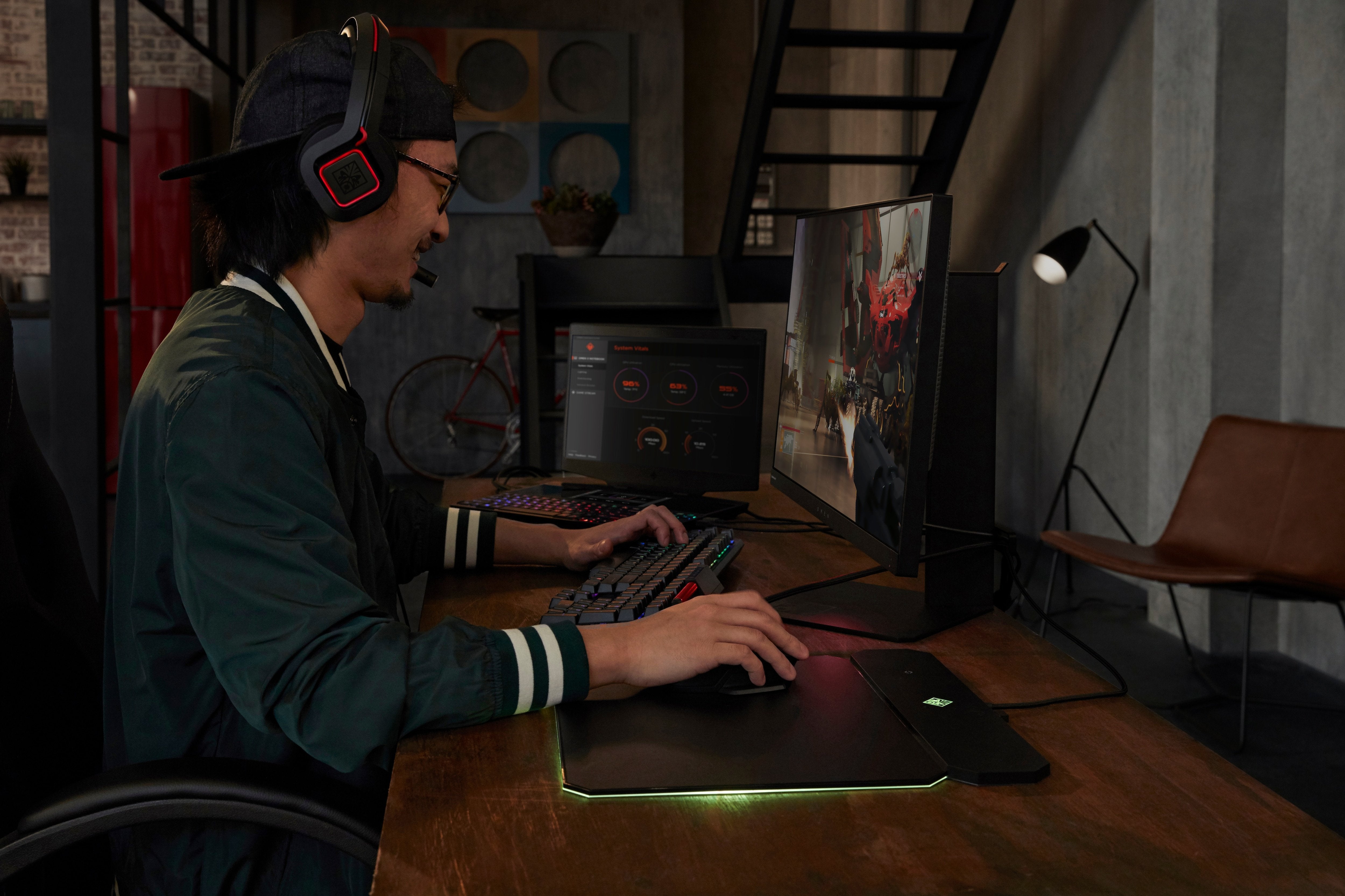 Hp Omen Photon Wireless Mouse Rechargeable Black/Red