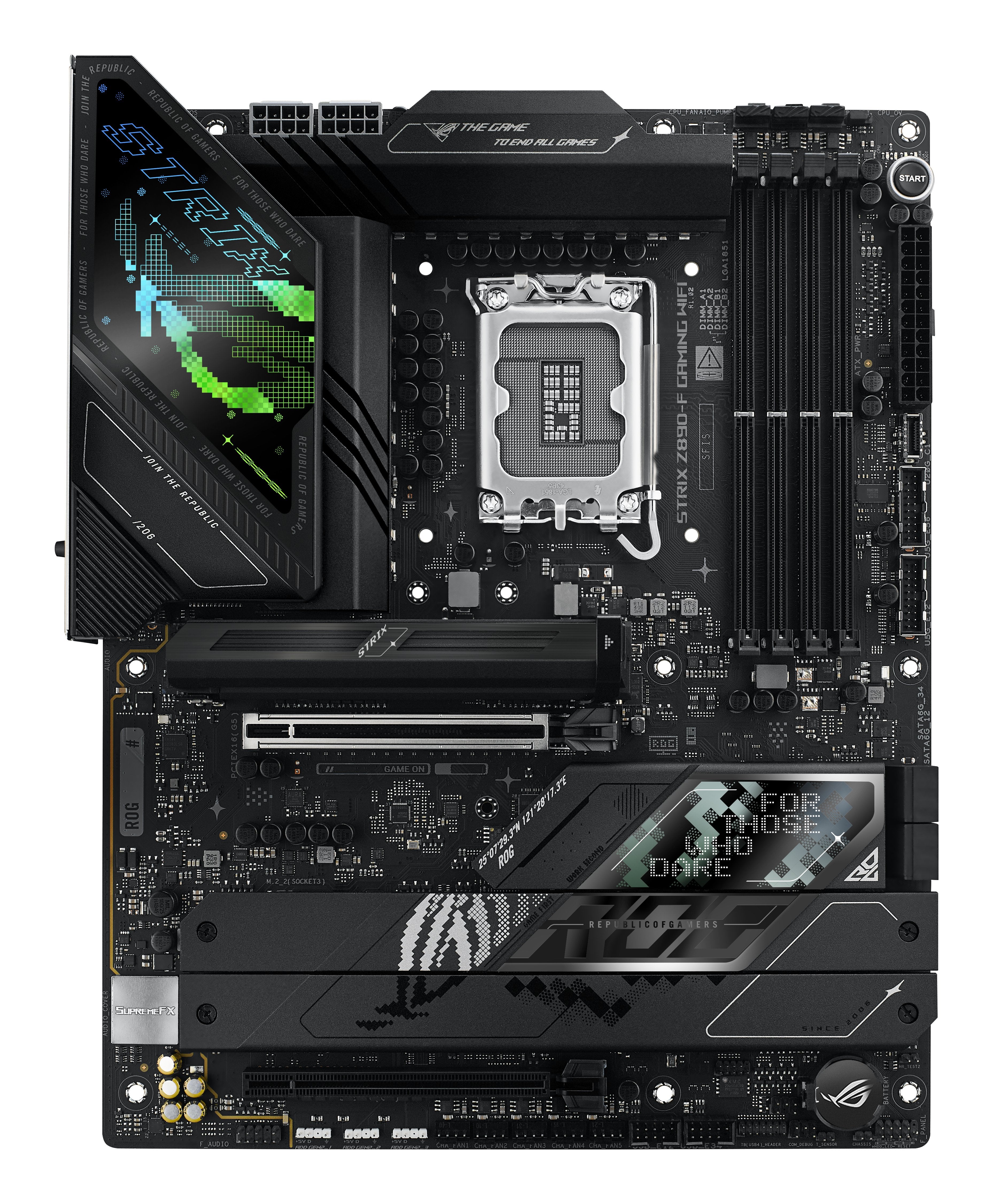 EAN 4711387755921 - ASUS ROG STRIX Z890-F GAMING WIFI Intel Z890 LGA 1851 (Socket V1) ATX imagen 3