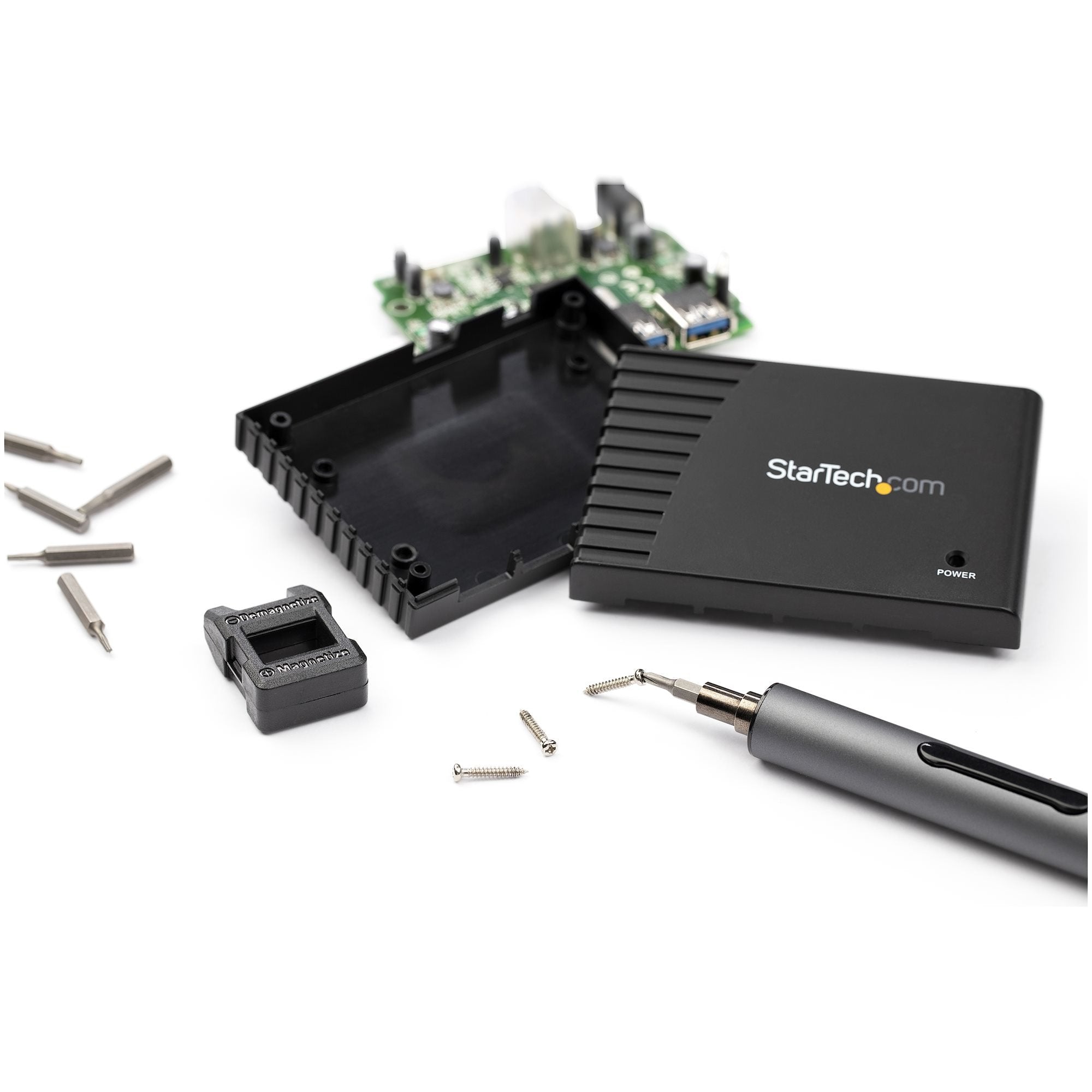 Startech Destornillador Electrico Con 20 Puntas