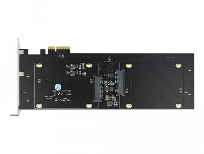 Pci Express X2 Karte Für 4 X Sata Hdd Ssd Raid