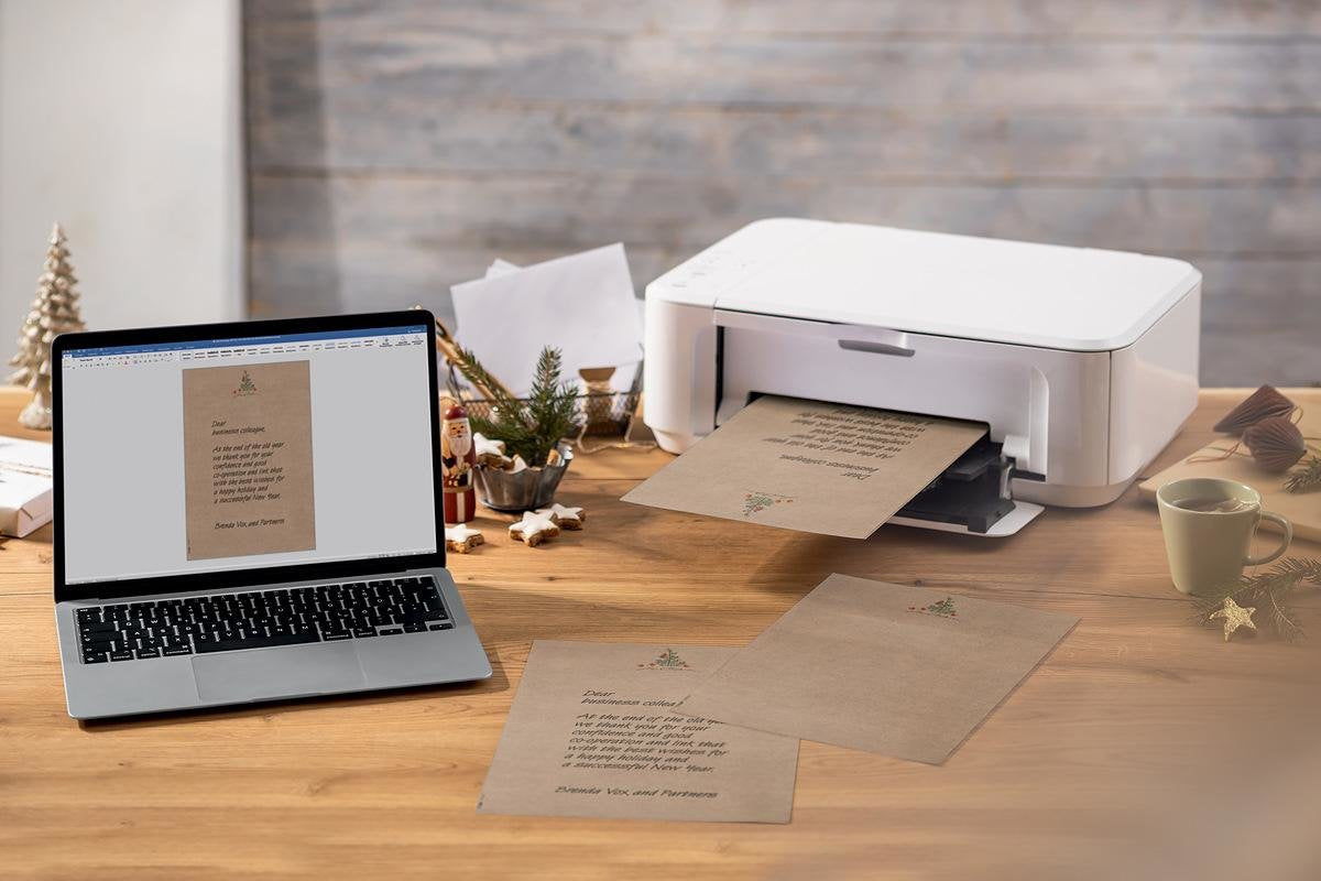 Sigel Weihnachtsbriefpapier Din A4 100 G M²