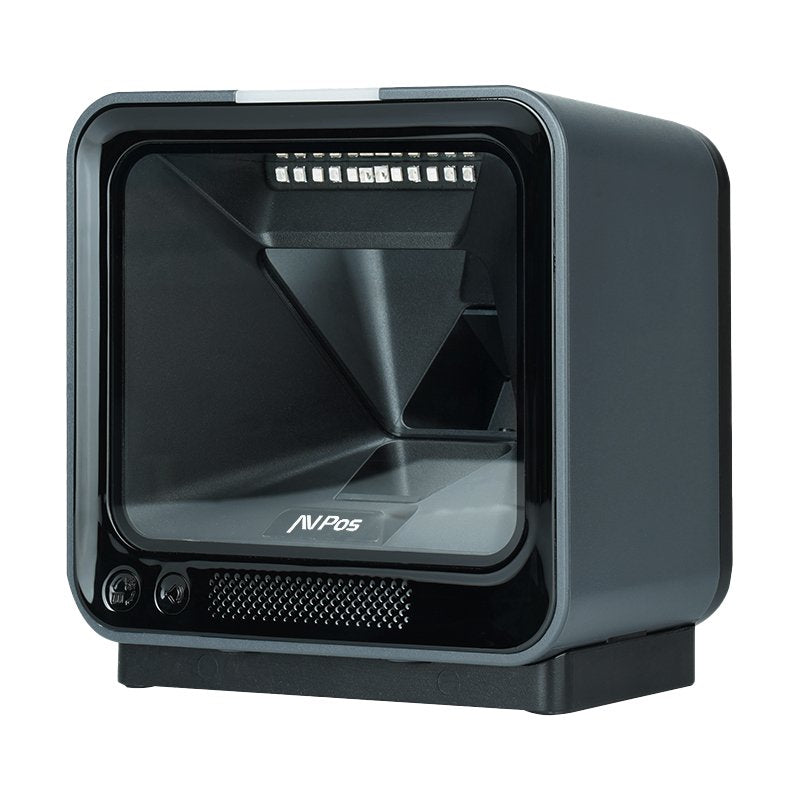 Avpos Avp-Bp760-2d Lector De Codigos De Sobremesa - Escaneo Automatico- Lectura De Codigos 1d, 2d Y Qr - Usb - Color