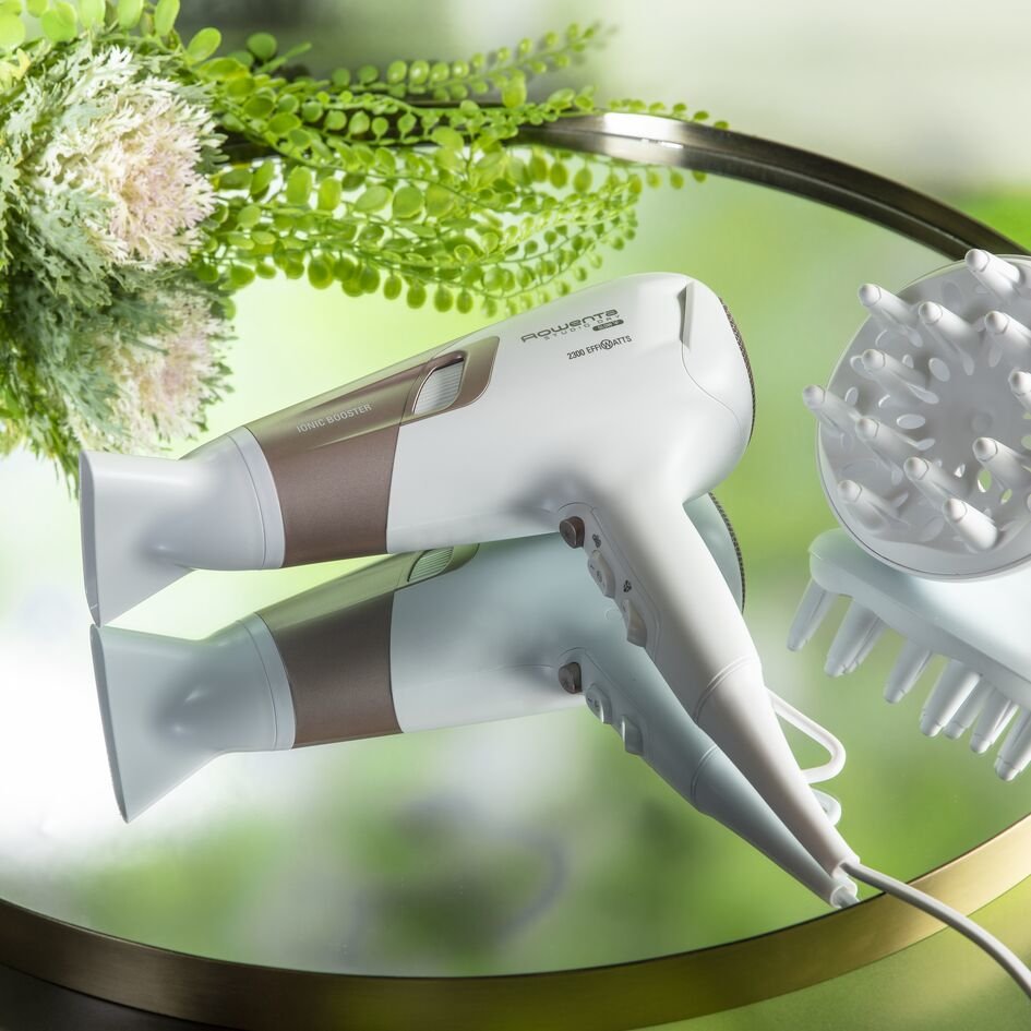 EAN 3121040078044 - Rowenta Studio Dry CV5830 secador 2300 W Beige, Blanco imagen 7