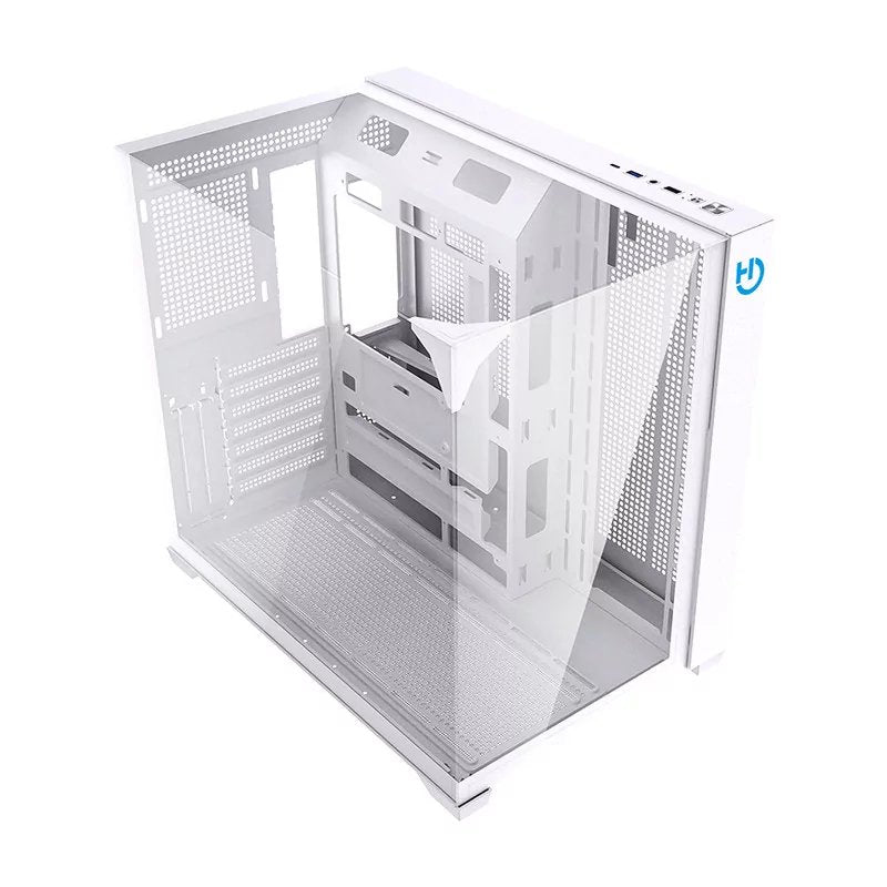 Chasis Atx Hiditec Gaming Sky White Usb 3.1 Type-C