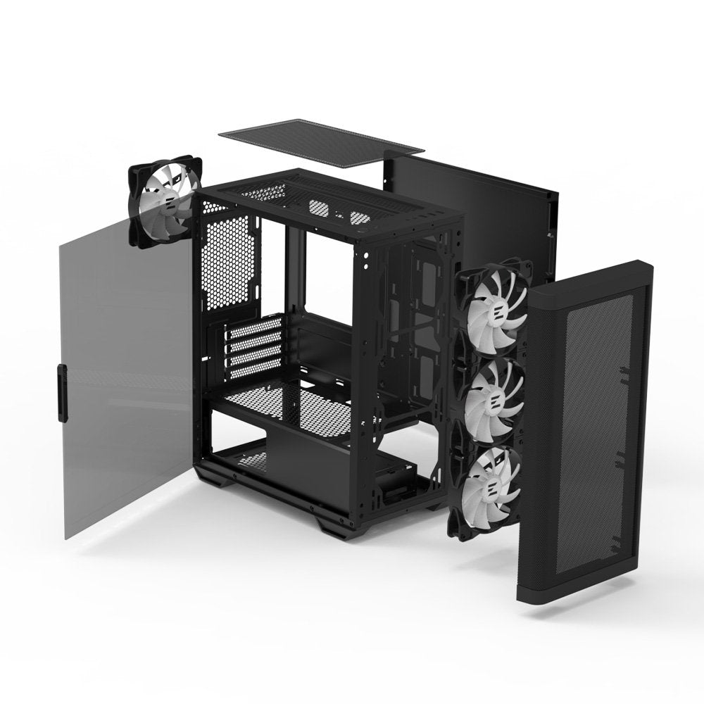 EAN 8809213765506 - Zalman M4 Black Mini Tower Negro imagen 9