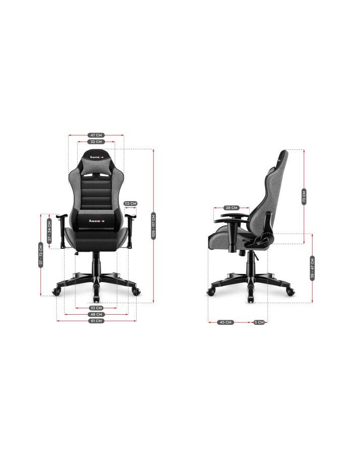 EAN 5903796010251 - Huzaro Ranger 6.0 Silla para videojuegos universal Asiento (de seguridad) de butaca Gris imagen 15