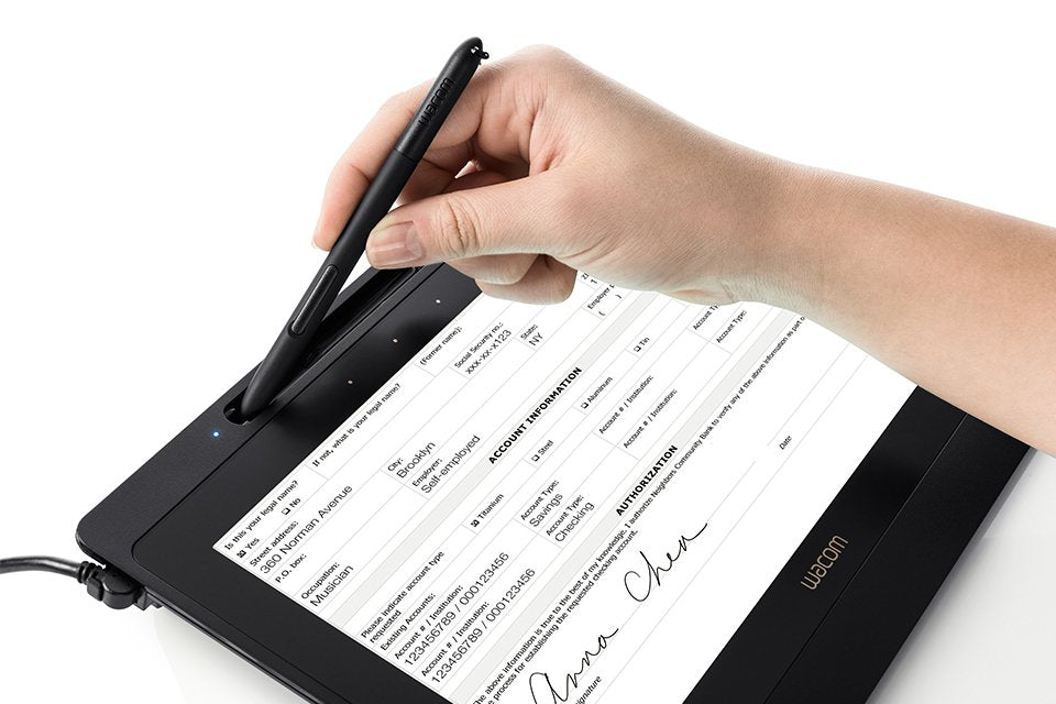 Wacom Dtu-1141,Digitalizador Con Display Lcd,23.472 X 13.203 Cm,Electromagnetico,4 Botones,Cableado,Usb