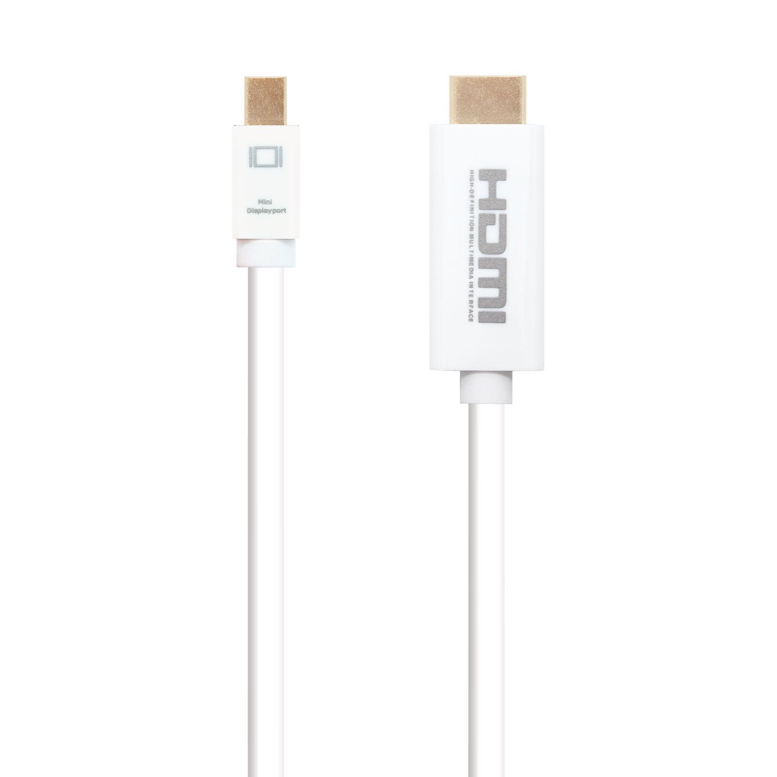 Nanocable Cable Conversor Mini Dp Macho A Hdmi V1.4 Macho 5m - Blanco