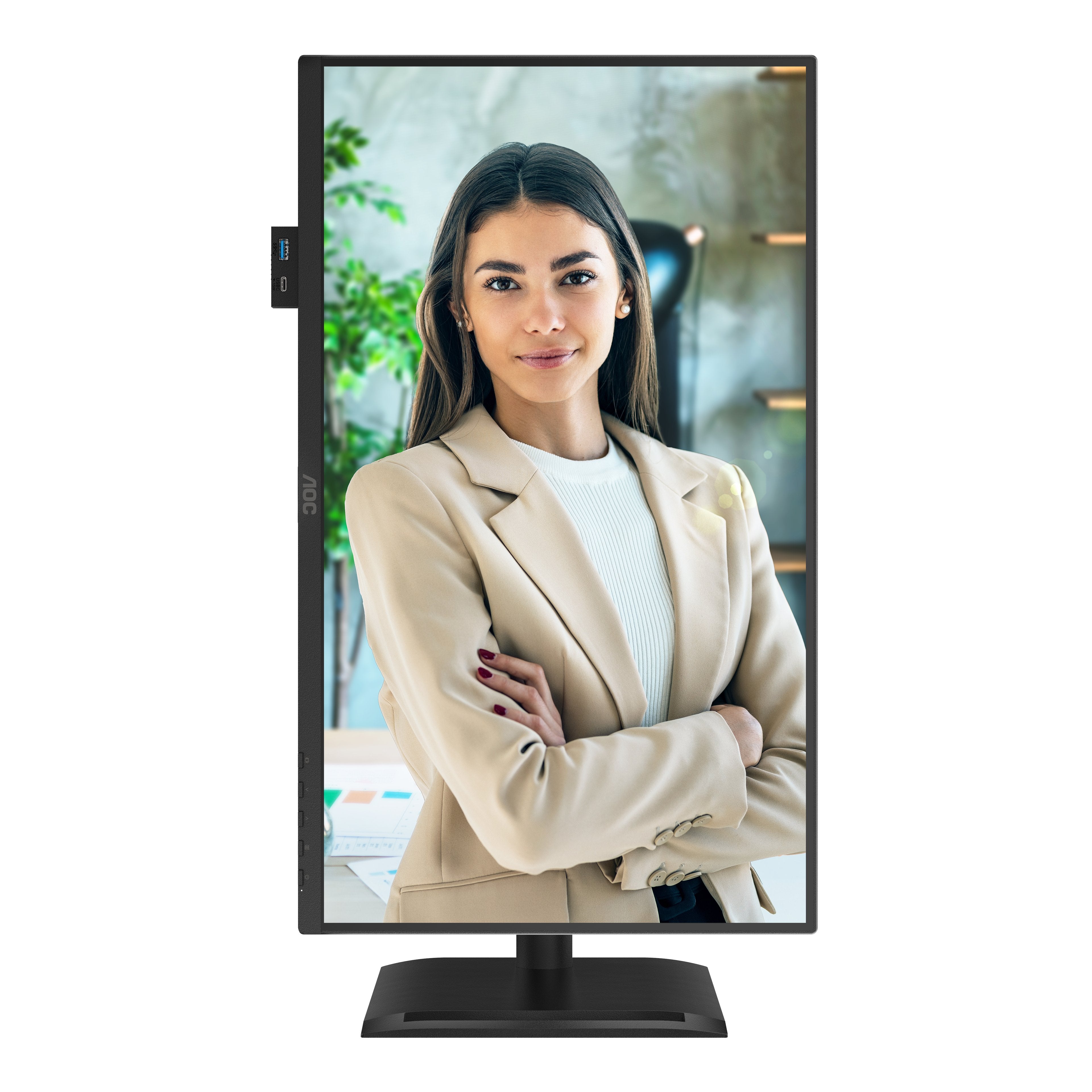EAN 4038986142878 - AOC 24P4U pantalla para PC 60,5 cm (23.8") 1920 x 1080 Pixeles Full HD Negro imagen 7